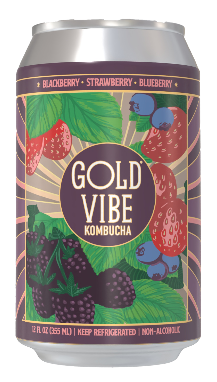 TRIFECTA (Non-Alc Kombucha) 6 PACK