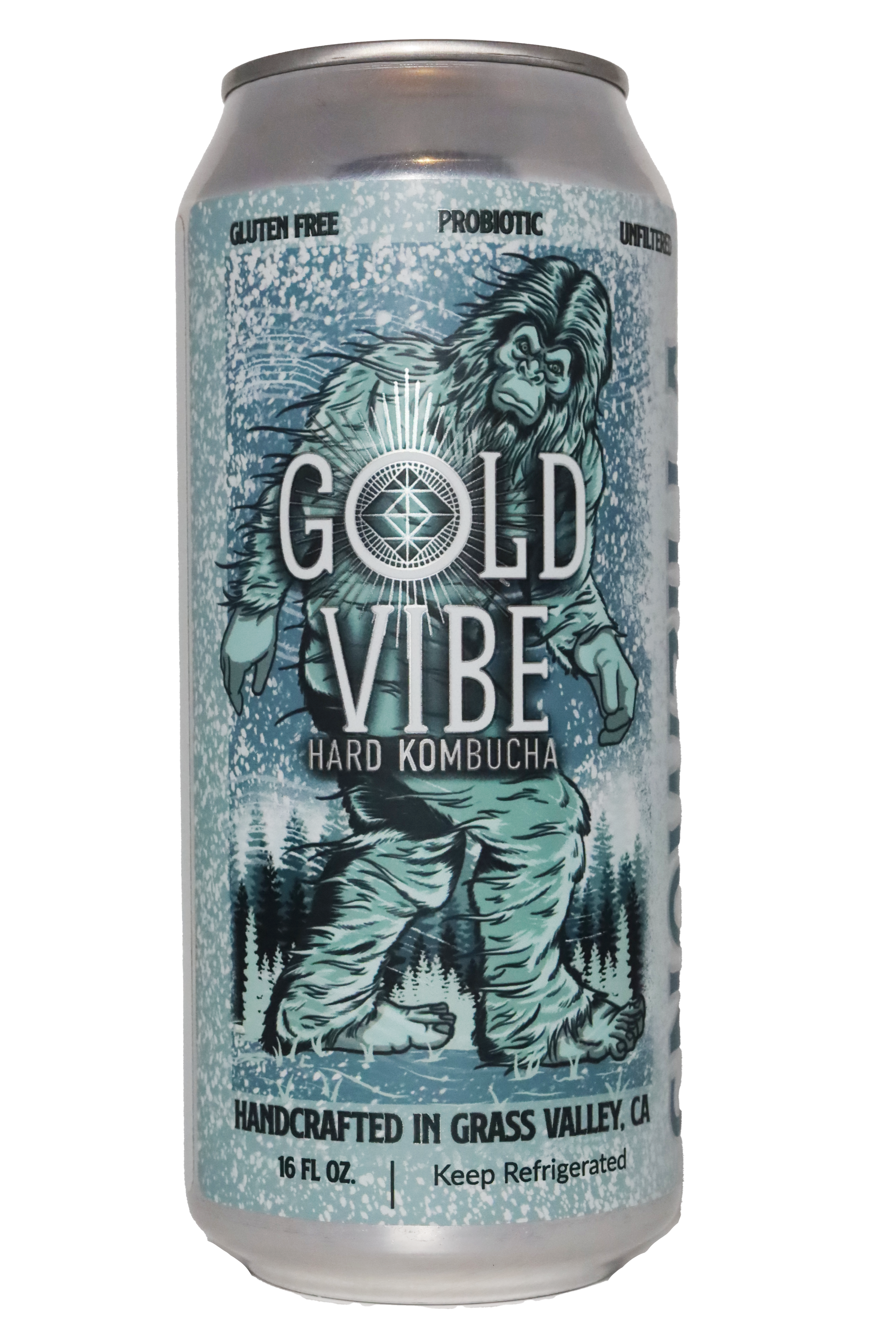 Snowzilla - Pear, Chai, Vanilla - 9.9% ABV – Gold Vibe Hard Kombucha
