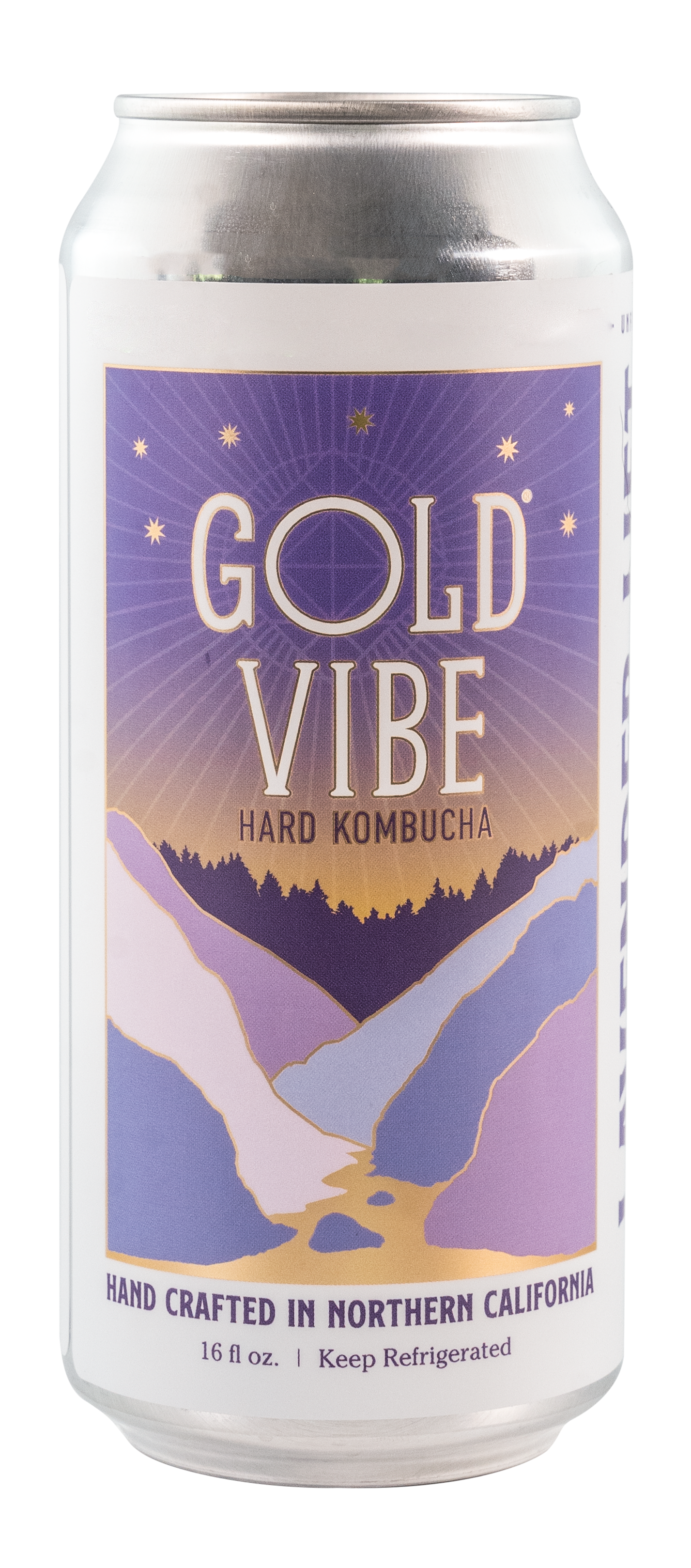 Lavender Lift - Ginger, Lemon, Jasmine, Lavender - Hard Kombucha