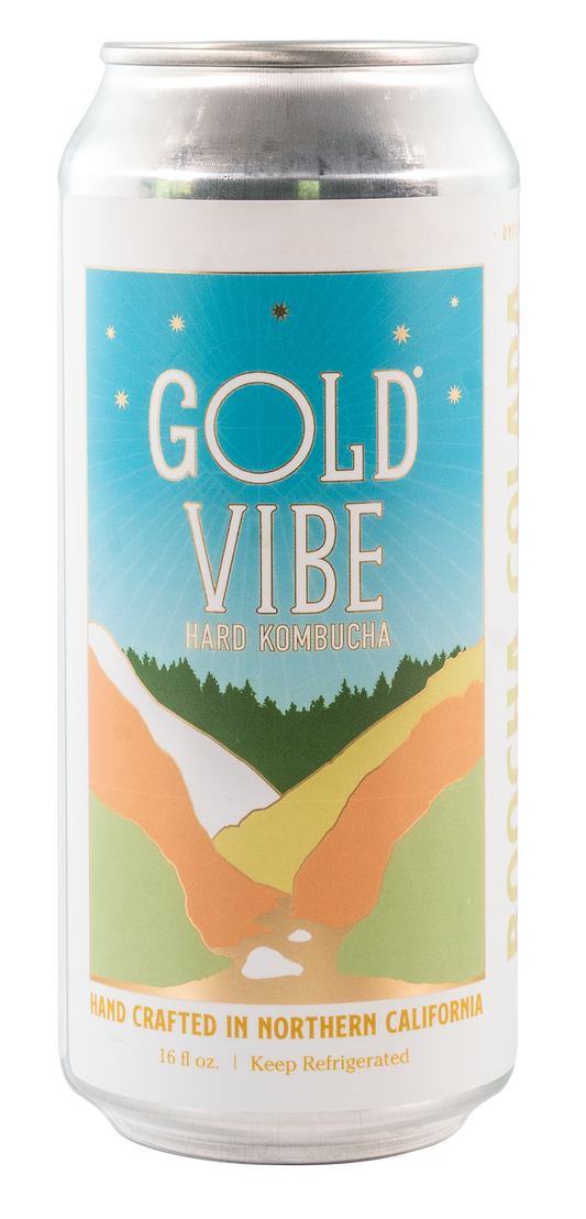 Boocha Colada: Pineapple, Coconut, Lime (16oz 6 PACK)
